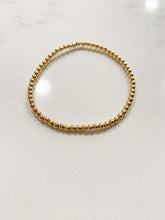 Load image into Gallery viewer, Gold Beaded Bracelet- 3mm
