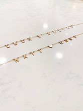 Load image into Gallery viewer, Spaced Name Necklace
