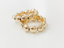 Load image into Gallery viewer, Round Gold Beaded Ring
