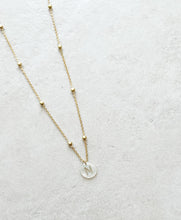 Load image into Gallery viewer, Initial Necklace- Satellite Chain
