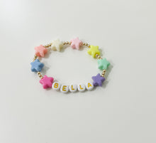Load image into Gallery viewer, Star Name Bracelet- Little Girls
