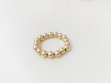 Load image into Gallery viewer, Gold Beaded Ring - 4mm
