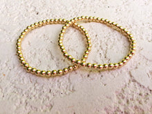 Load image into Gallery viewer, Gold Beaded Bracelet- 4mm
